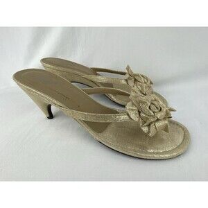 Donald J. Pliner Gold Sandals! Gorgeous. 10.